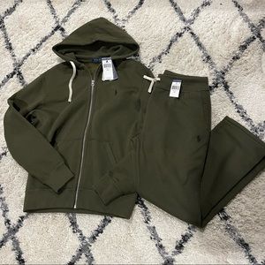 Men’s Polo Ralph Lauren sweatsuit Olive green